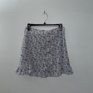 Floral print skirt